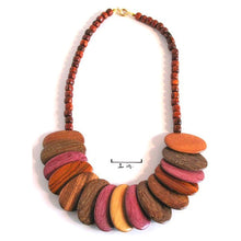 Wood Necklace - Aura - Natural Artist