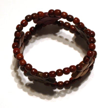 Large Wood Bracelet - Capri - Natural Artist